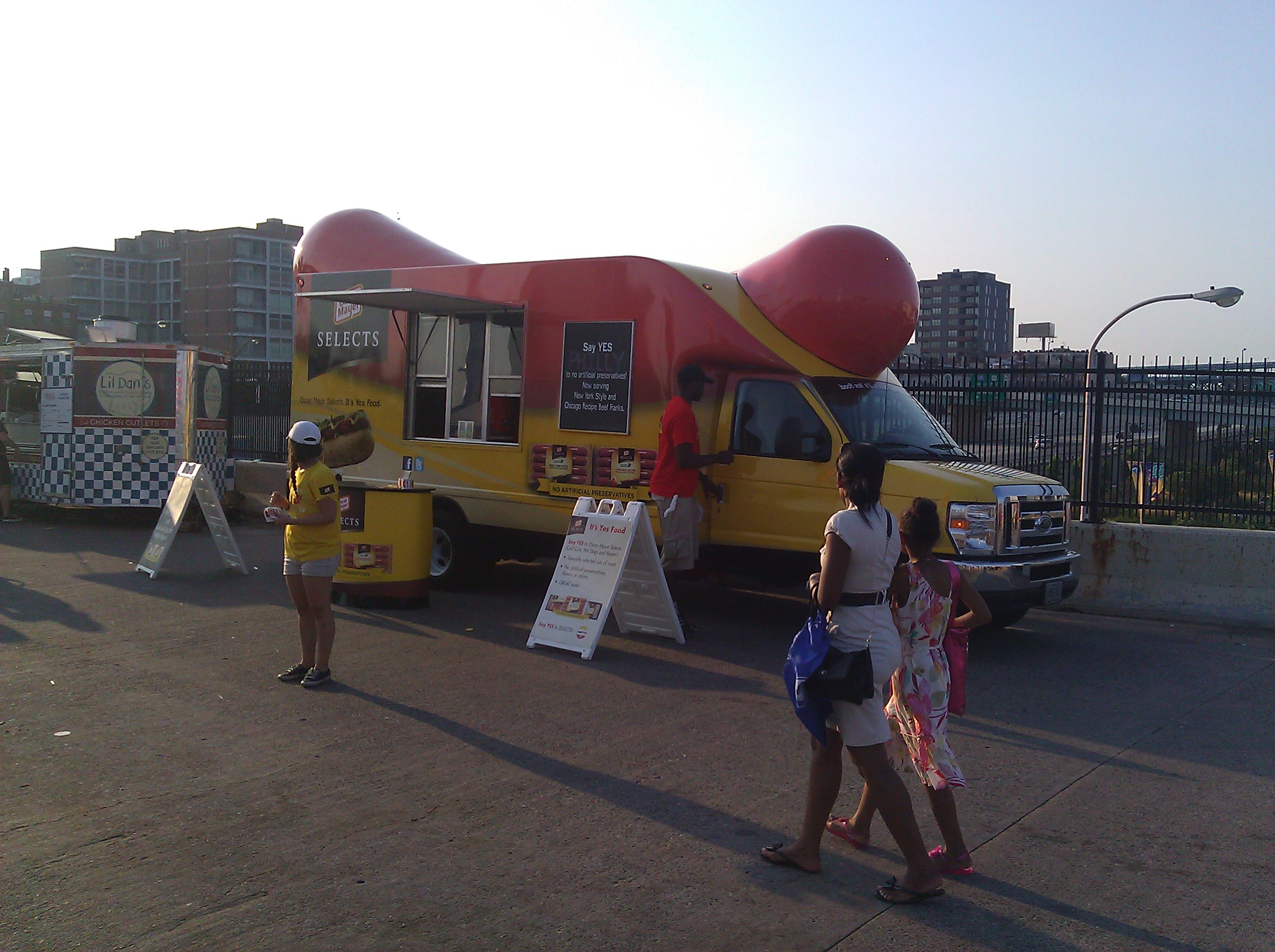 Weinermobile at Penn's Landing